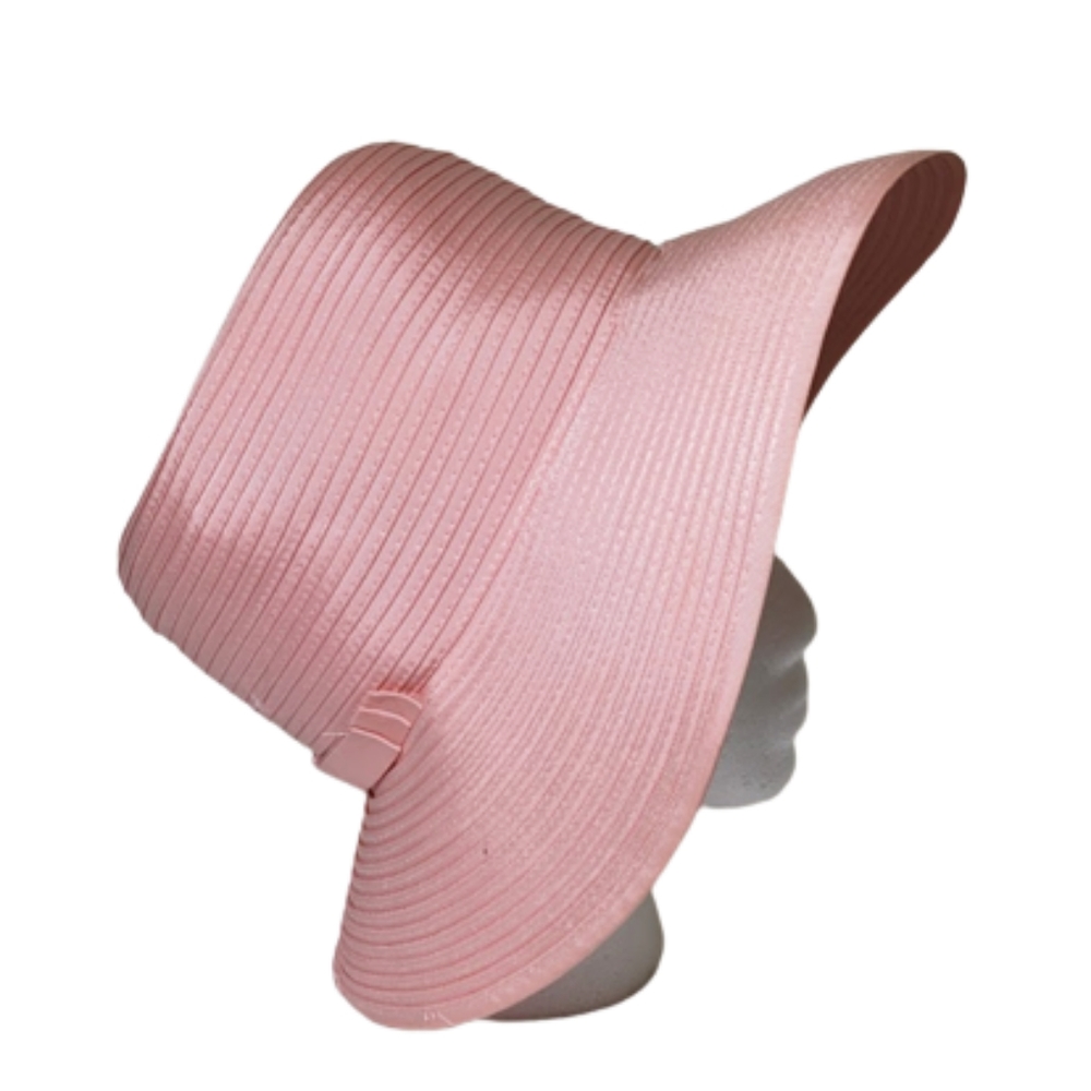 FRANK OLIVE for NEIMAN MARCUS Vintage Bucket Hat in Pink Kentucky Derby